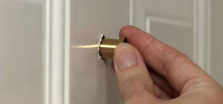 peephole door repair in Williams