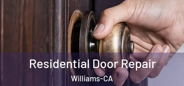 Residential Door Repair Williams-CA