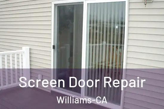 Screen Door Repair Williams-CA